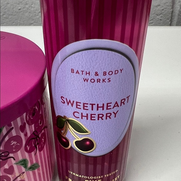 Bath & Body Works Sweetheart Cherry Trio - Picture 2 of 3